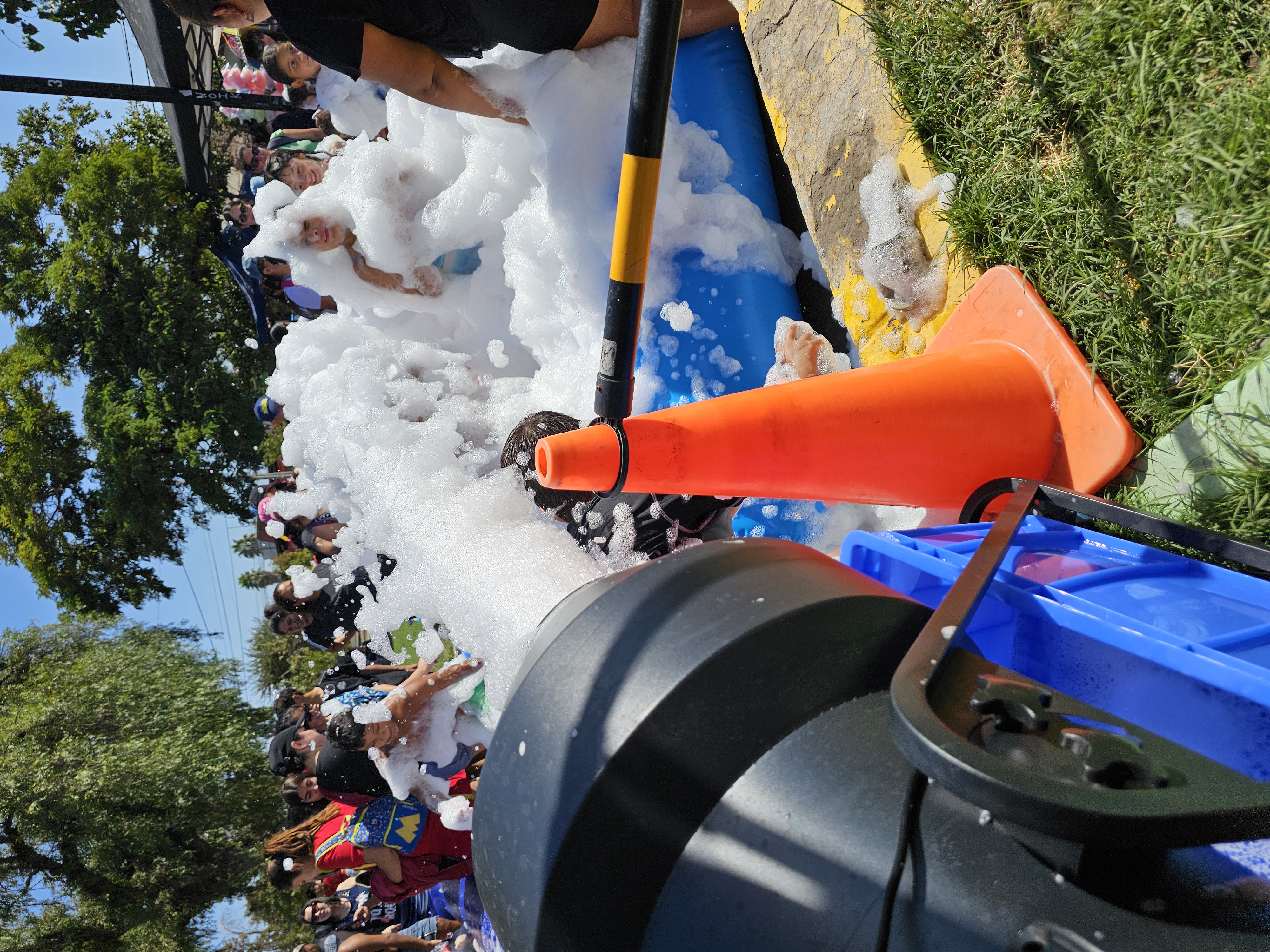Espuma con piscina 500L